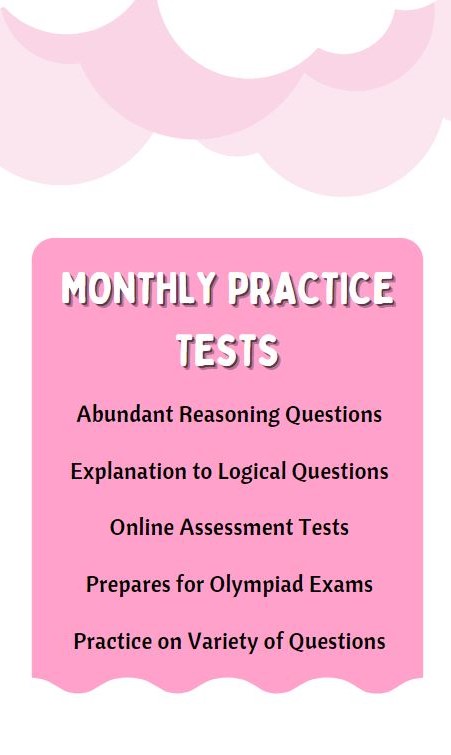 Olympiad topper preparation material monthly practice tests class 1